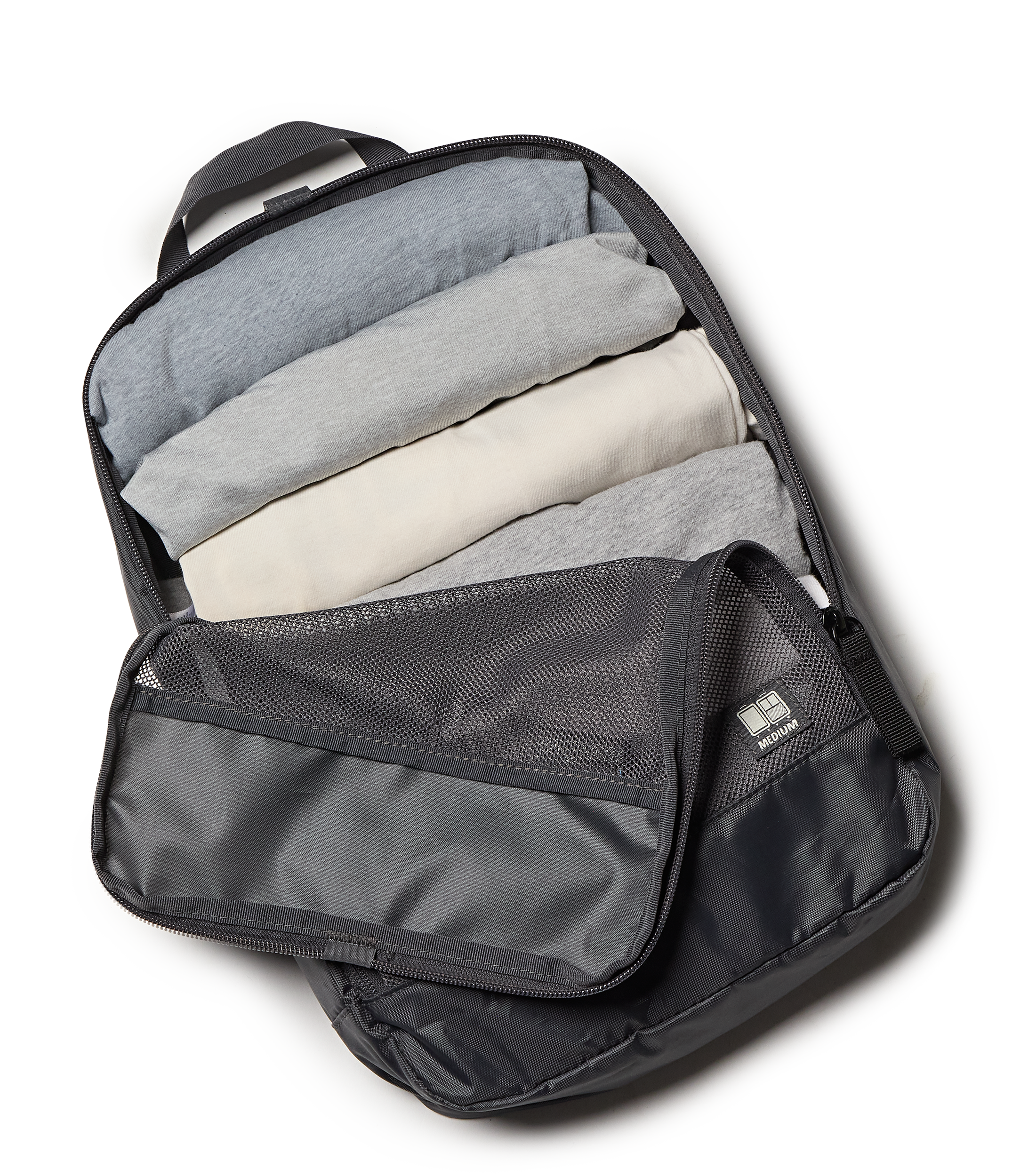 22" Carry On Luggage Packing Cubes Smokey Grit Set - Image 6