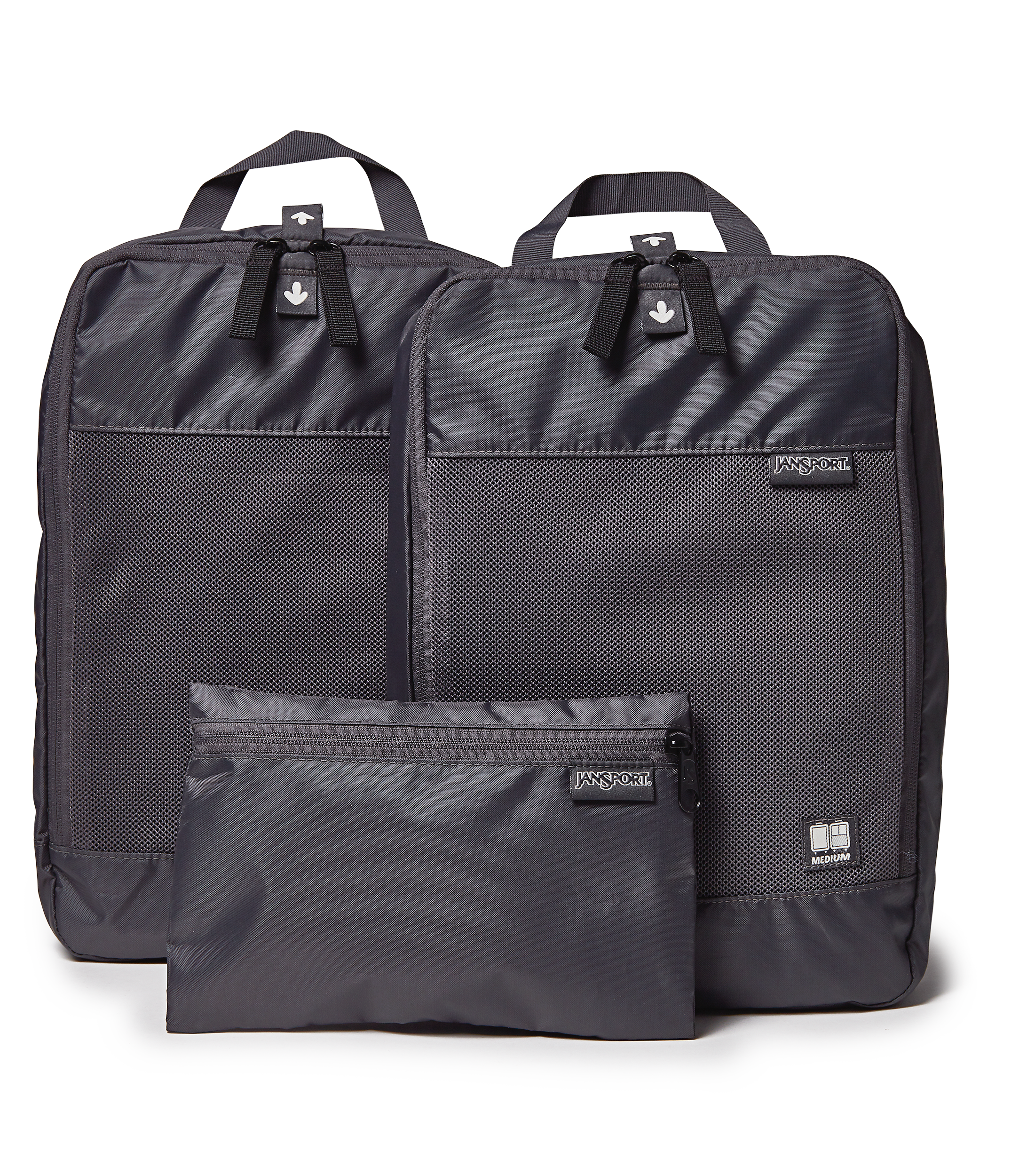 22" Carry On Luggage Packing Cubes Smokey Grit Set - Image 5