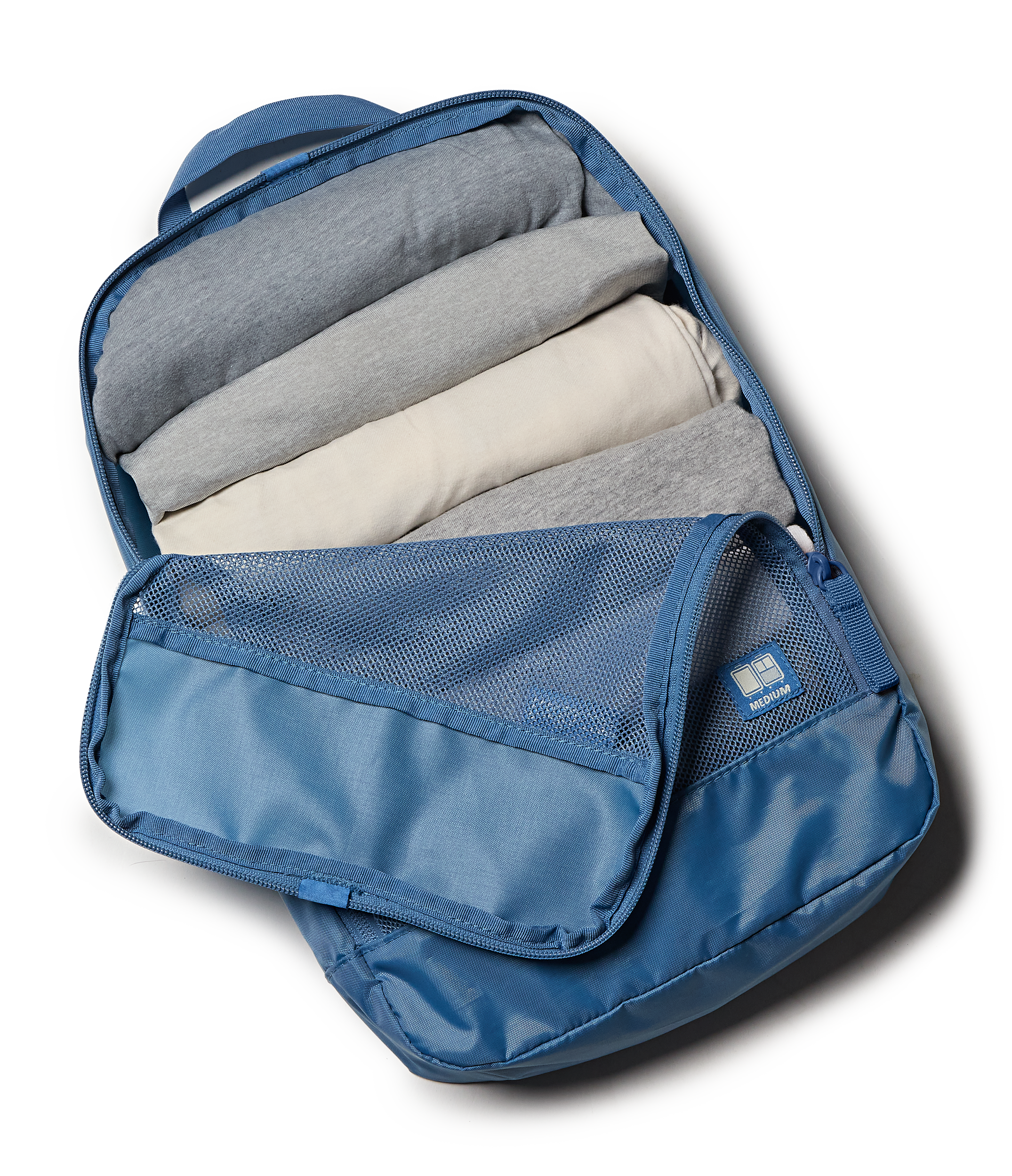 26" Checked Luggage Packing Cubes Elemental Blue Set - Image 6