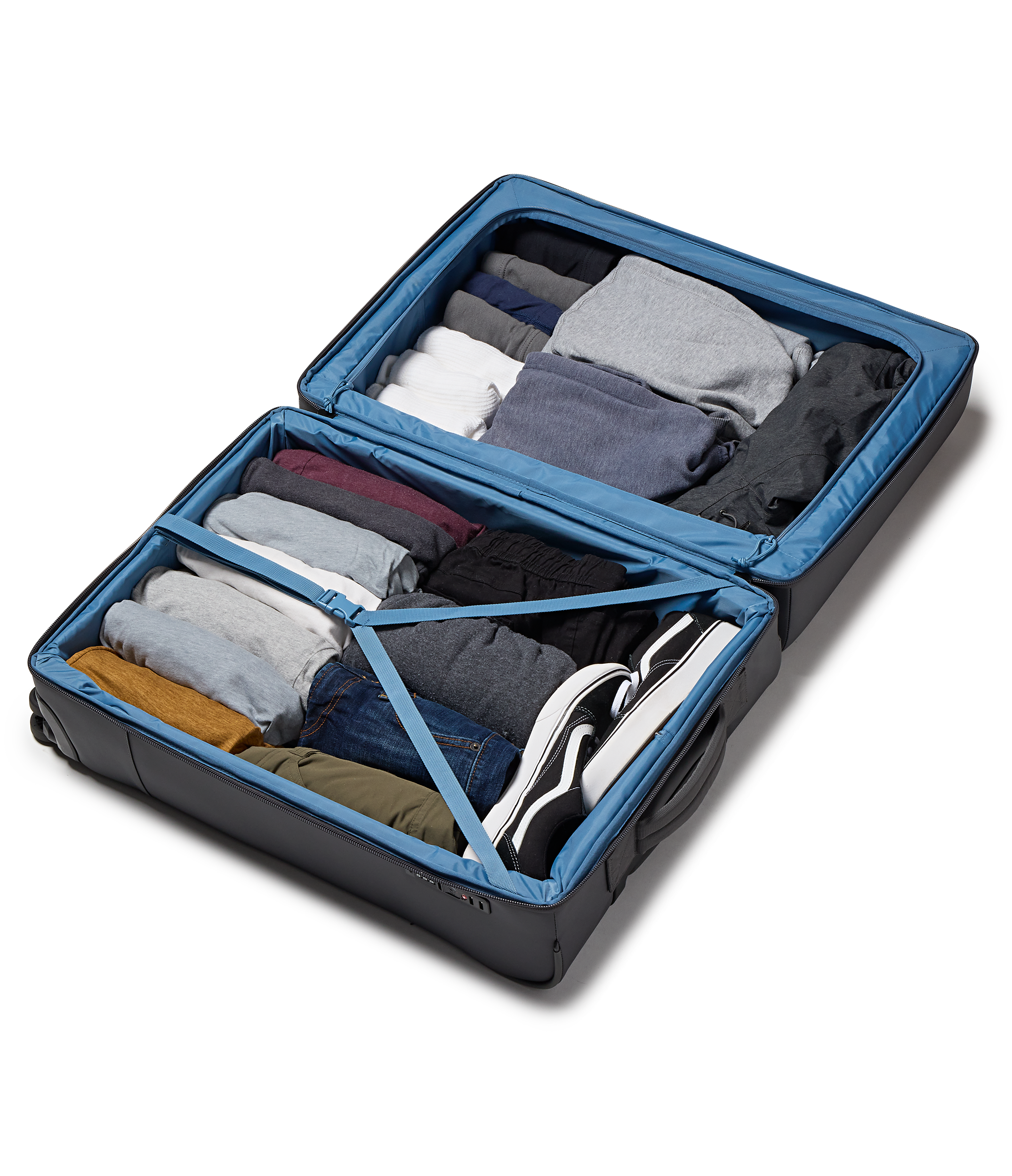 26" Checked Luggage Toiletry Bag Smokey Grit Set - Image 4