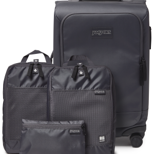 22" Carry On Luggage Packing Cubes Smokey Grit Set
