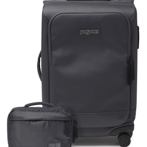 22" Carry On Luggage Tech Organizer Smokey Grit Set