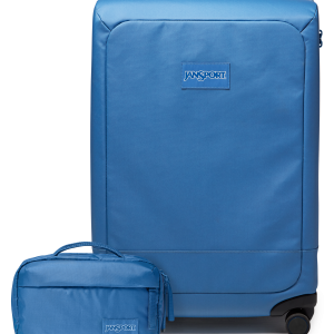 26" Checked Luggage Toiletry Bag Elemental Blue Set