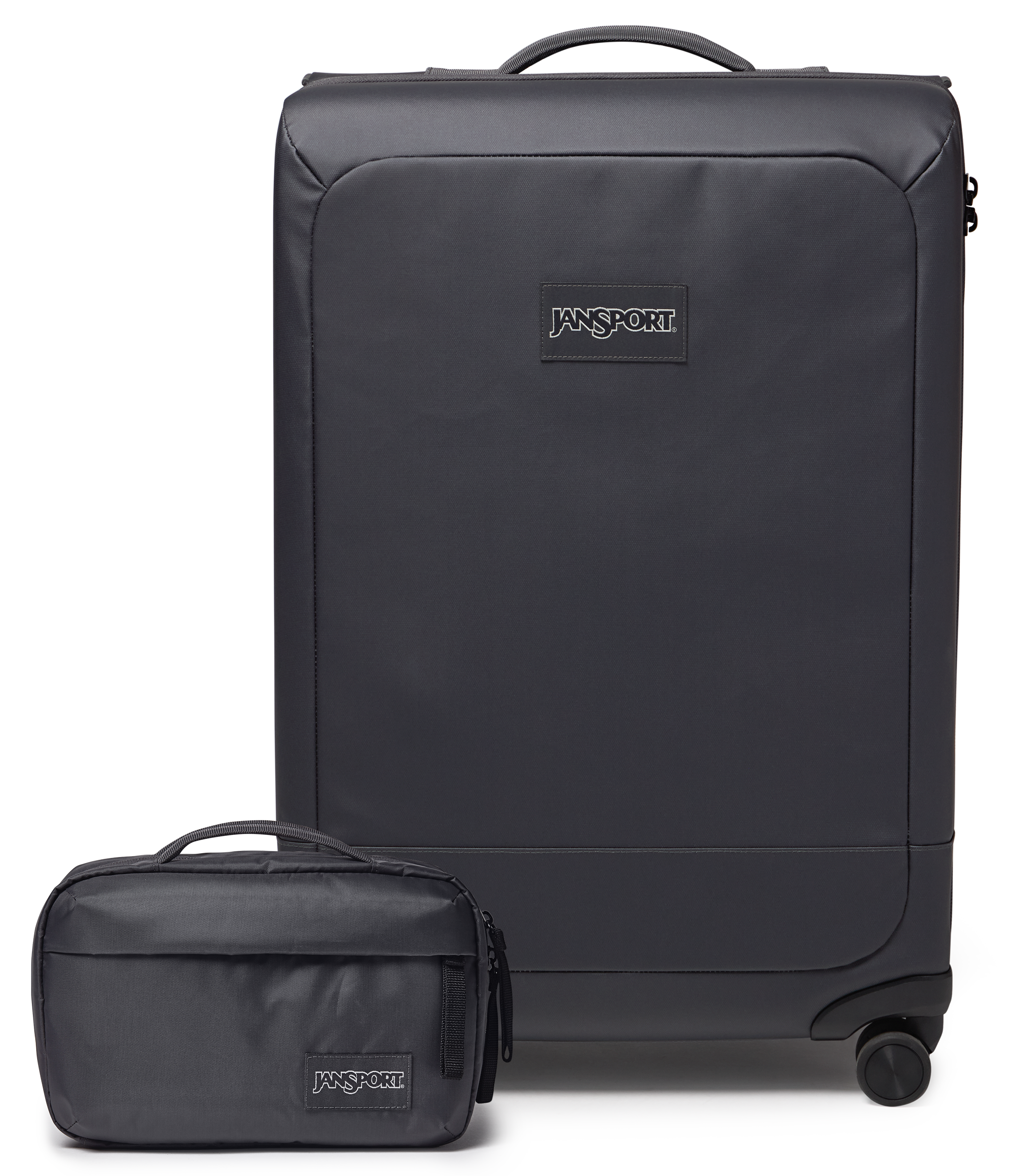 26" Checked Luggage Toiletry Bag Smokey Grit Set