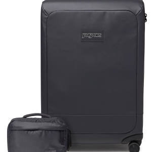 26" Checked Luggage Tech Organizer Smokey Grit Set